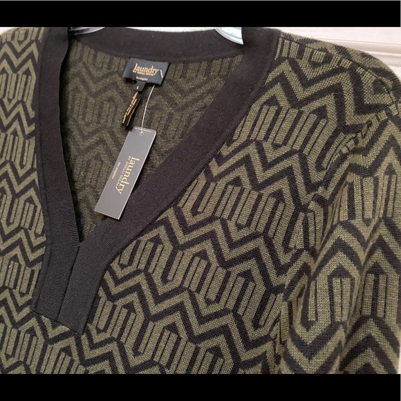 Laundy by Shelli Segal long sleeve knit dress - Picture 7 of 9